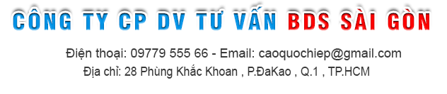 CTY CP DV TƯ VẤN BDS SÀI GÒN